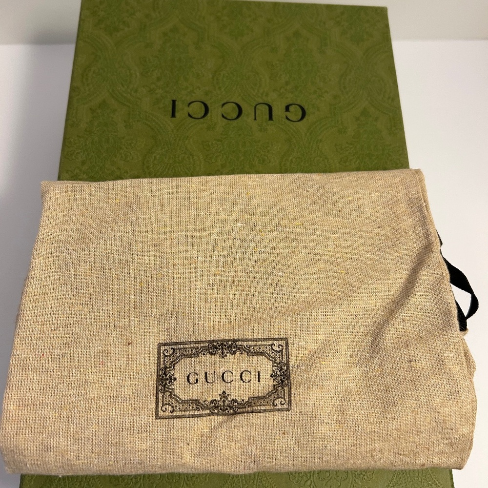 Gucci Pilar Dusty Pink Interlocking G Logo Terrycloth Espadrilles Size 6.5 - Picture 9 of 9